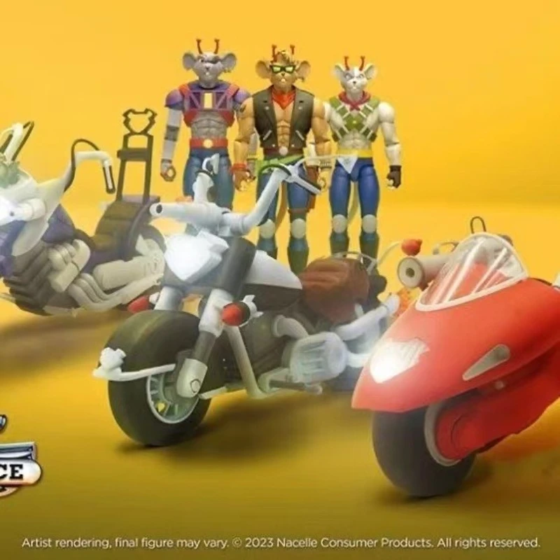 متوفر في المخزون NACELLE 1/12 بطل الرواية ثلاثة إخوة Nacelle السائق الفئران من فارس المريخ دراجة نارية الدعائم لجسم عمل 6in #4