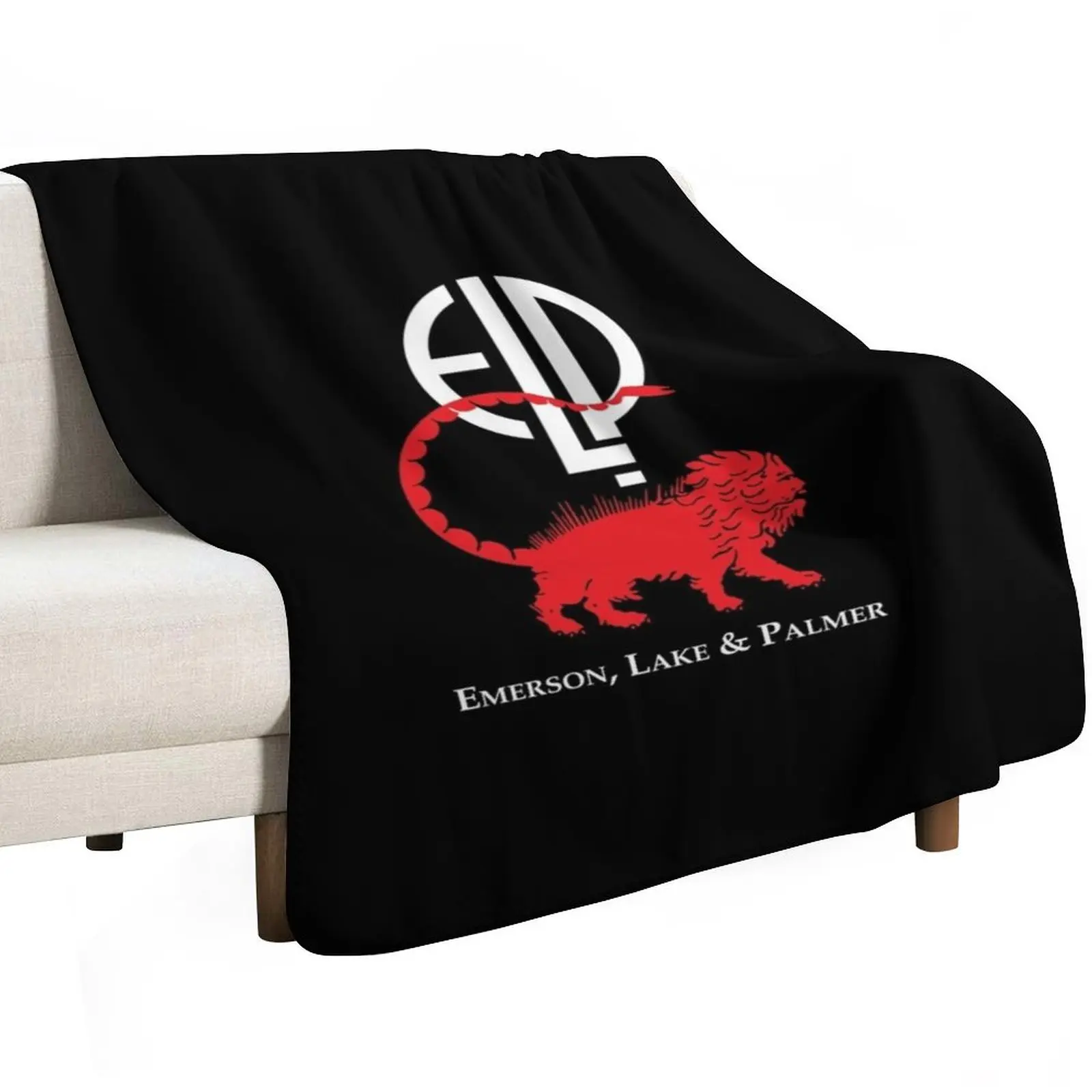 Emerson, Lake And Palmer Band Tri-Blend T-Shirt Throw Blanket Decoratives Plush Blankets For Bed Beach Giant Sofa Blankets