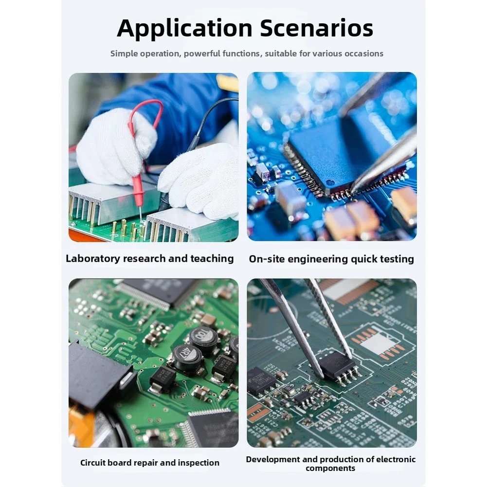 Advanced for SMD Component Tester for Fast Identification of For Diodes Capacitors and Resistors with Data Hold