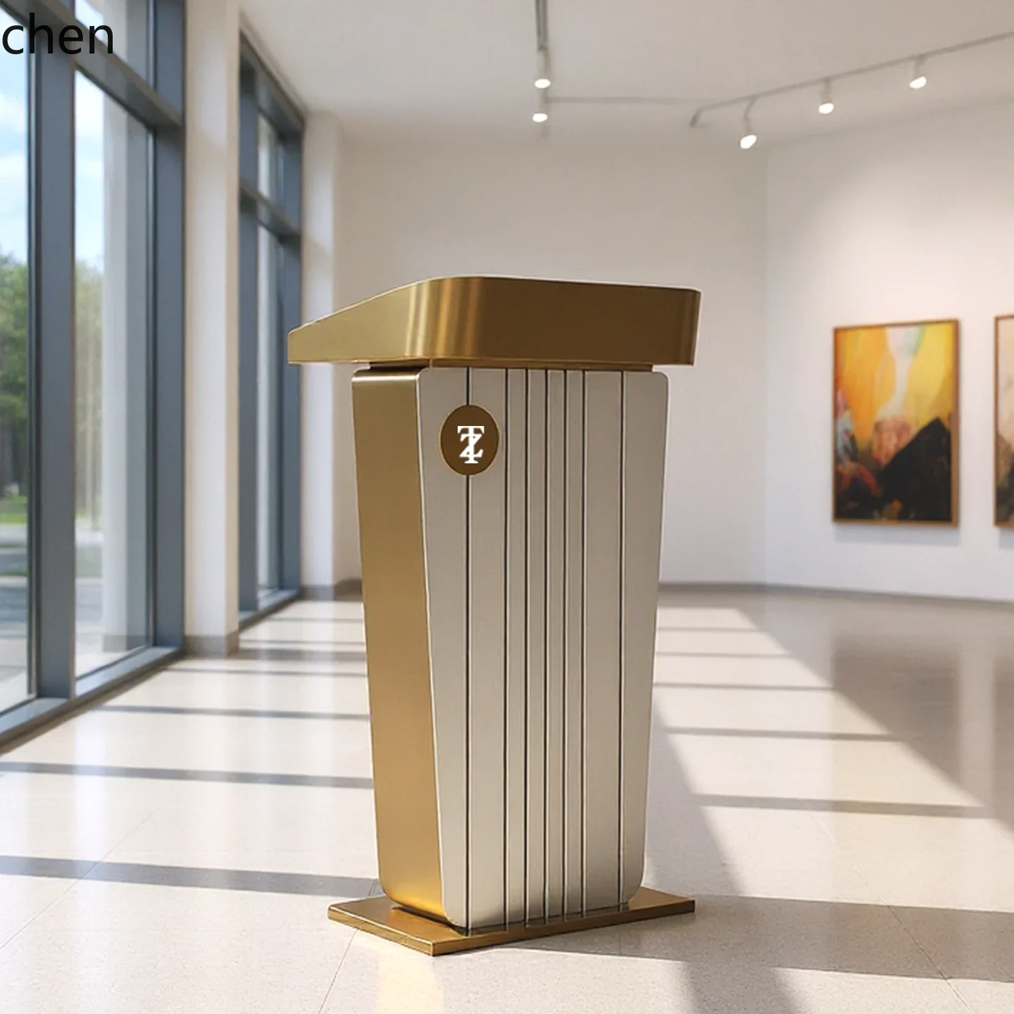 Lecture Speech Platform High-end Consultant Reception Desk Sales Welcome Desk Conference Room Lecture Table