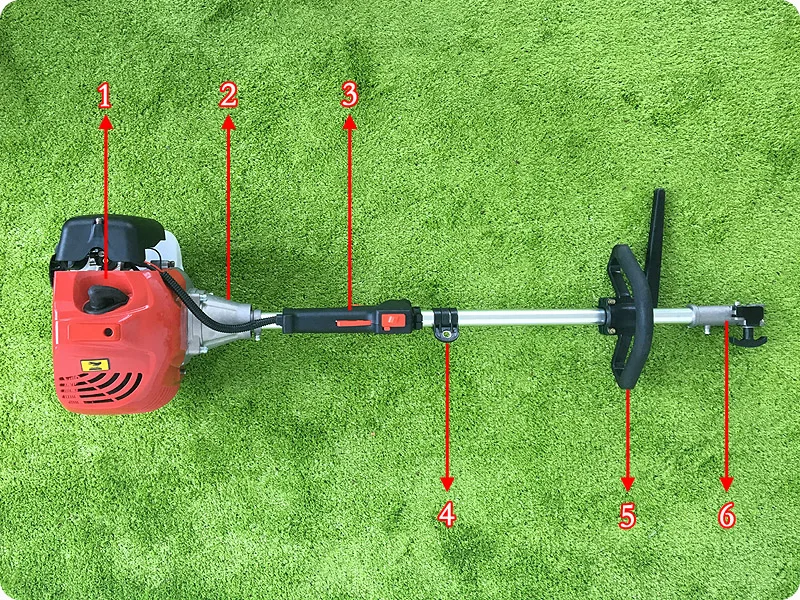 street lawn hand push sweeper cleaning machine