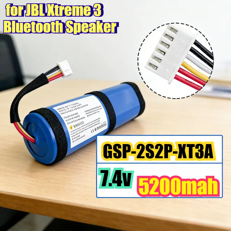 

5200mAh GSP-2S2P-XT3A Replacement Battery for JBL Xtreme 3 Bluetooth Speaker High-Capacity Li-ion Power Pack Extended Playtime