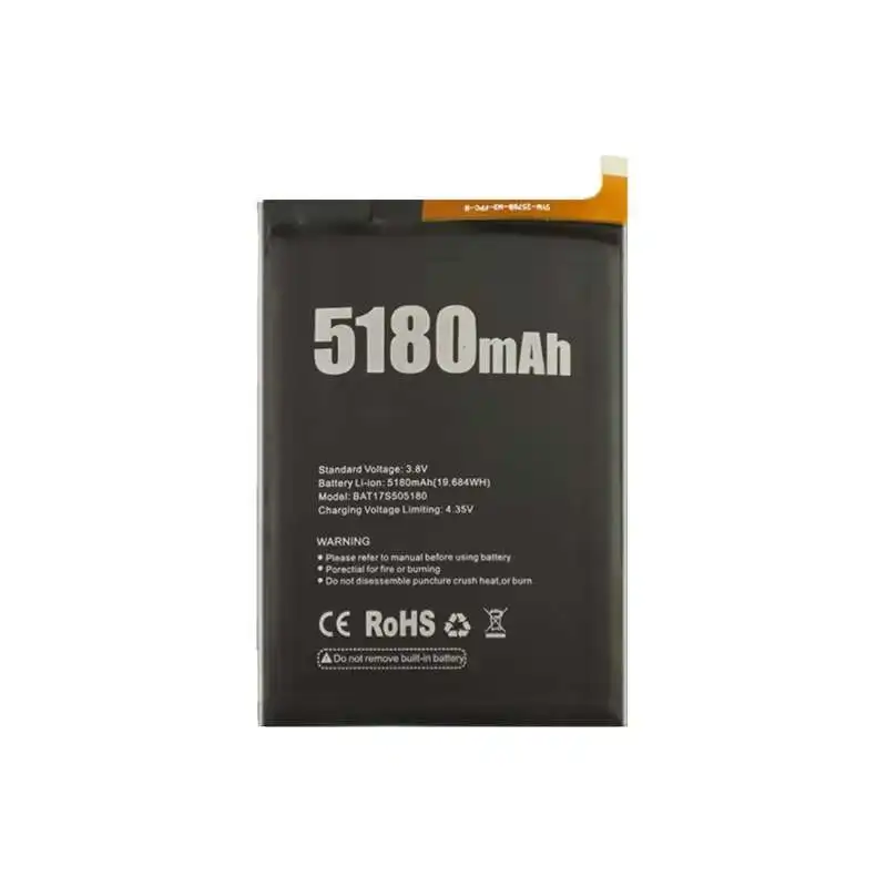 BAT17S 505180 بطارية ليثيوم أيون S50 لبطارية Doogee S50 #2