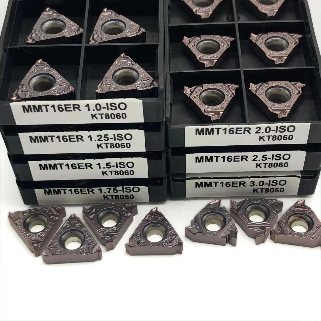 Carbide Insert Thread Turning Tools HighQualityMMT16ER/IR1.0 16ER/IR1.25 16ER/IR1.5 16ER/IR1.75 16ER/IR2.0 16ER/IR2.5 16ER/IR3.0