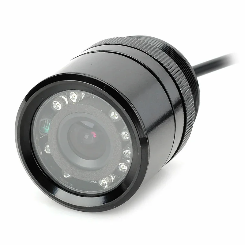 Samochód kamera cofania uniwersalny 28MM HD Night Vision CCD kamera z widokiem z przodu wodoodporna z 6M kabel wideo — zdjęcie 6