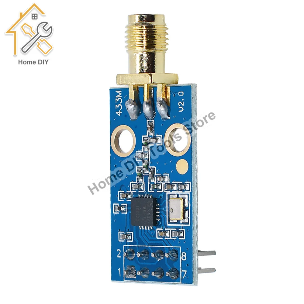 Module émetteur-récepteur sans fil CC1101 avec antenne SMA pour Arduino 433MHZ