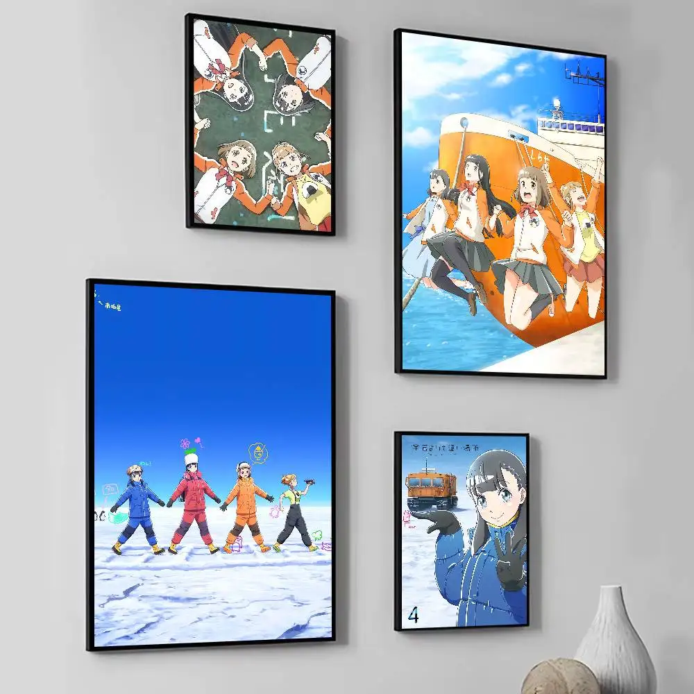Anime A Place Further Than The Universe Posters Self Adhesive Waterproof Ideal For Living Room Bedroom Bar Decoration