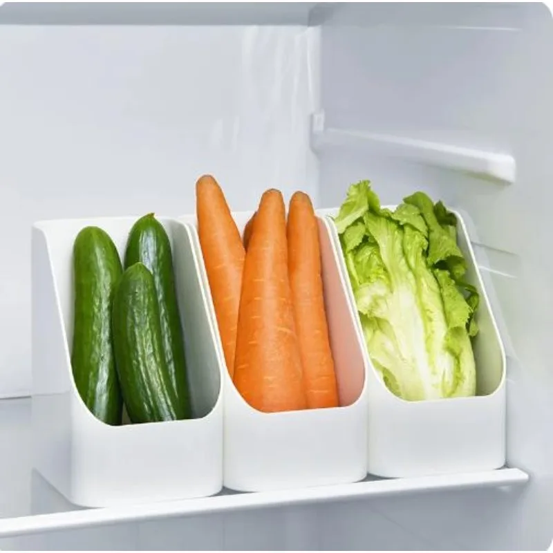 Refrigerator food classification storage box: transparent seasoning storage box closet organizer storage box organizer box