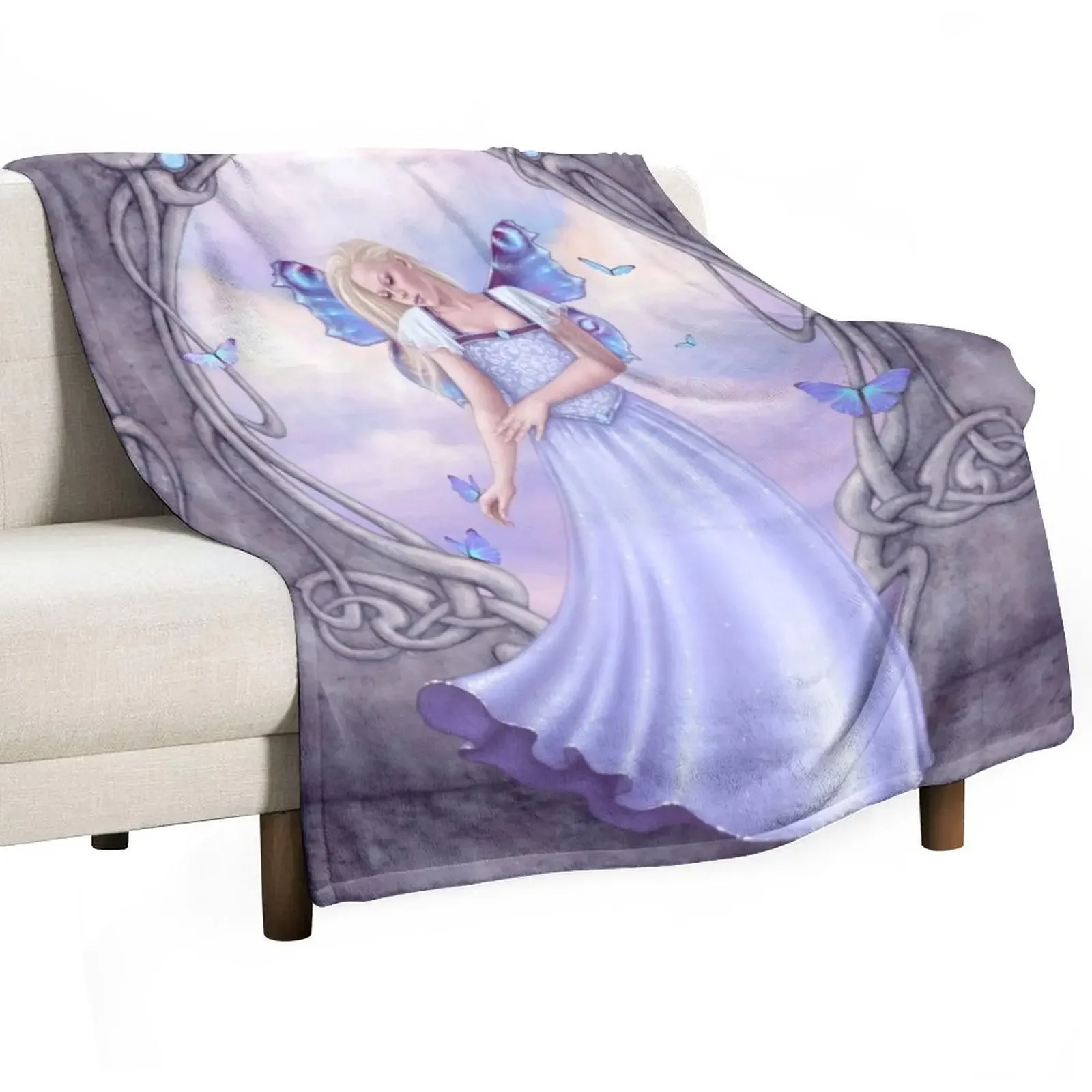 

Opal Birthstone Fairy Throw Blanket Blankets Sofas Of Decoration Luxury St Soft Blankets