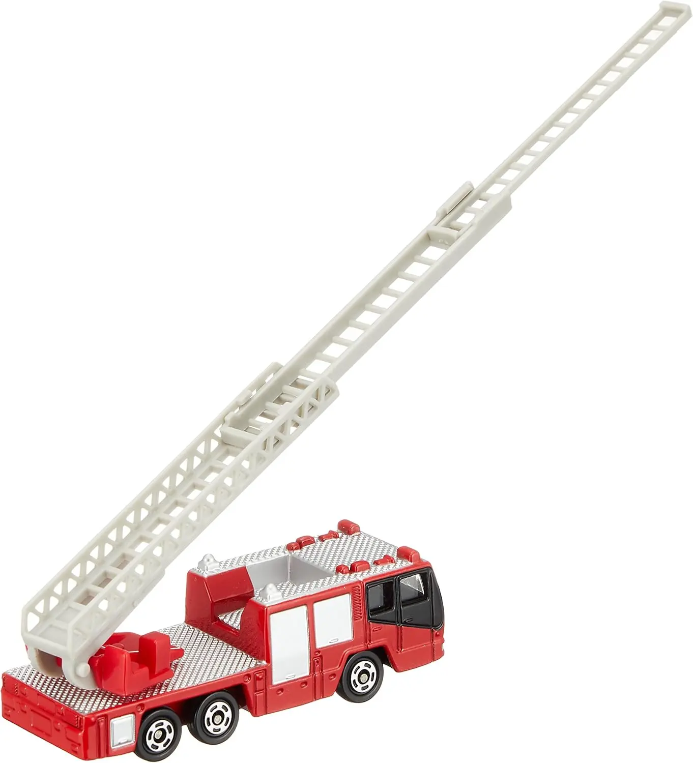 Original Takara Tomy Tomica Car 1/64 No.108 Hino Aerial Ladder Fire Truck Vehicle Model Toys for Boys Collection Birthday Gift