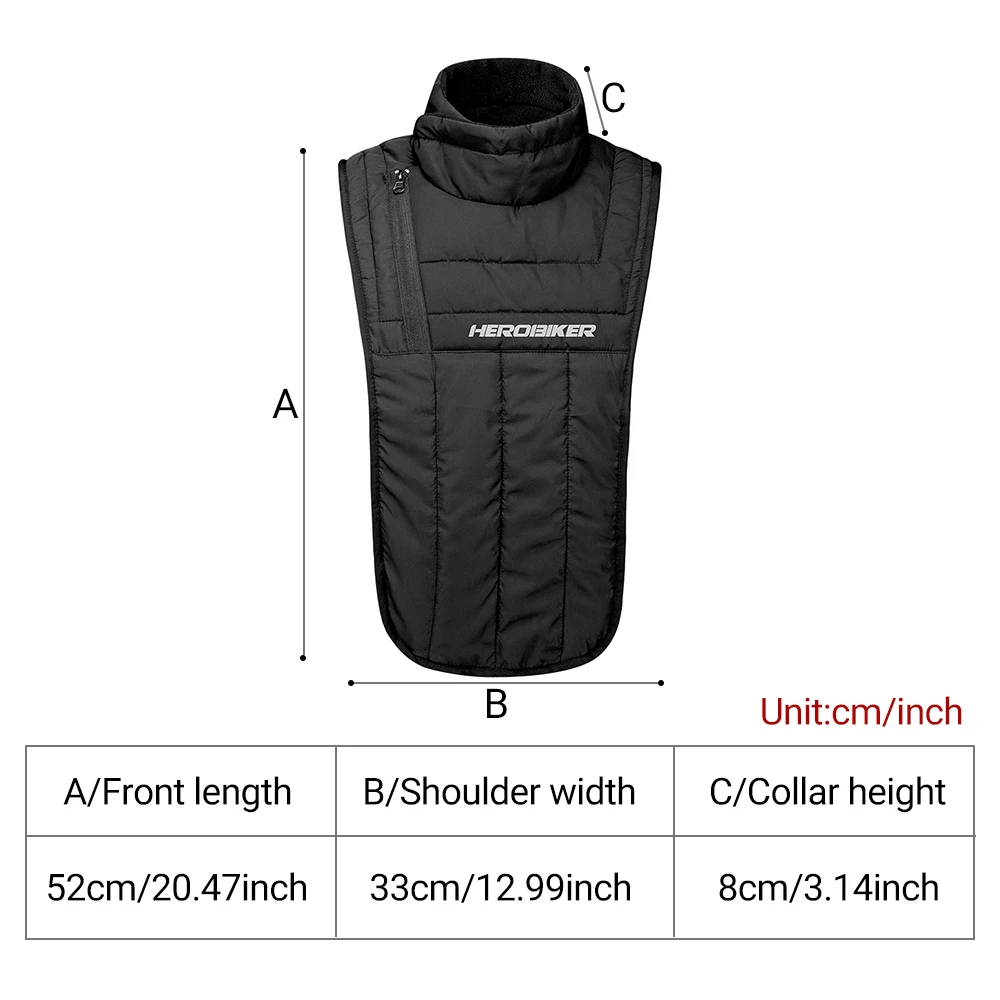 Moto chaud cou nouveau coupe-vent chaud et résistant au froid hiver équitation protection cou ski en plein air chaud cou couverture