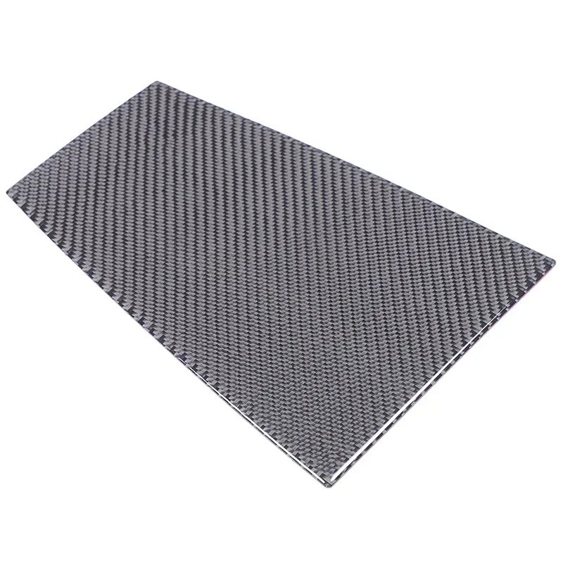 

For BMW 6 Series E63 E64 2004-2009 Soft Carbon Fiber Car Rear Storage Box Panel Trim Sticker Interior Accessories