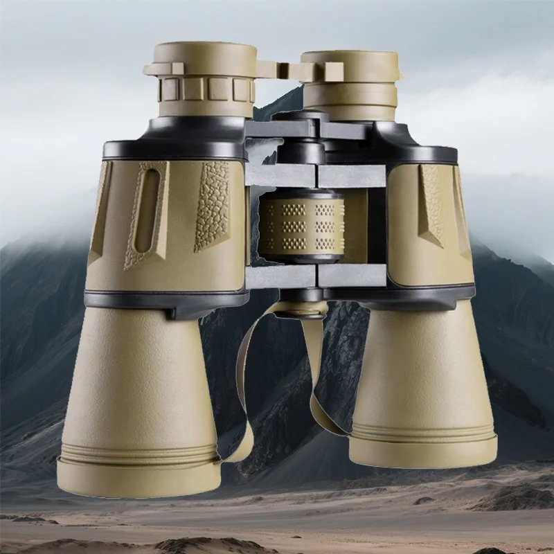 

10x50 BAK4 Prism Binoculars FMC Coated Long Range IPX4 Waterproof Telescope Lightweight Portable Ideal for Camping Hiking