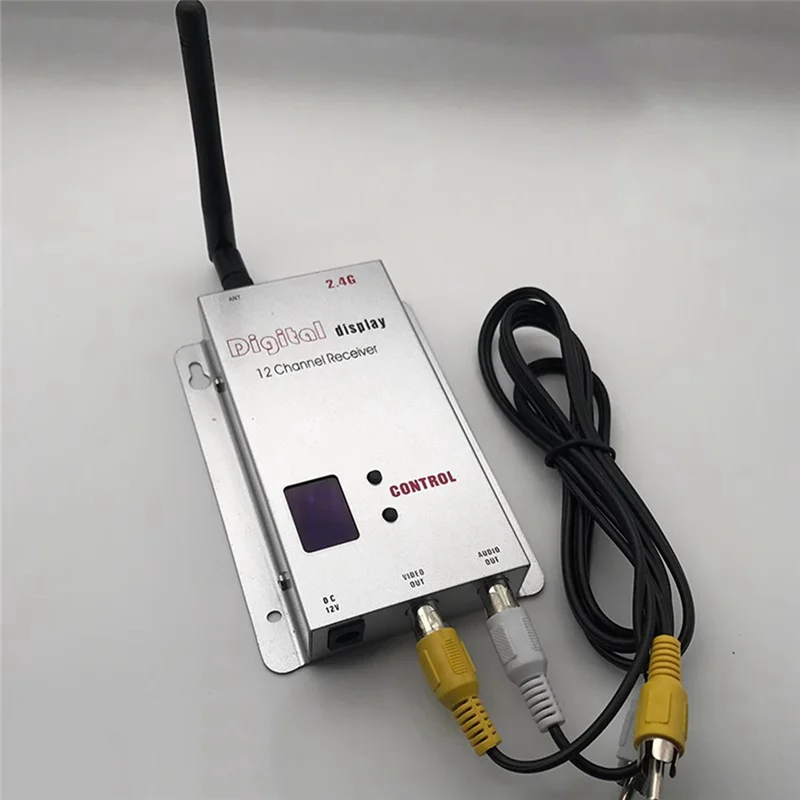 

A16Q-For FPV Audio Video Receiver Transmitter 2.4G 1W 12CH VTX+ VRX For Drone Quadcopter Long Range Airplane