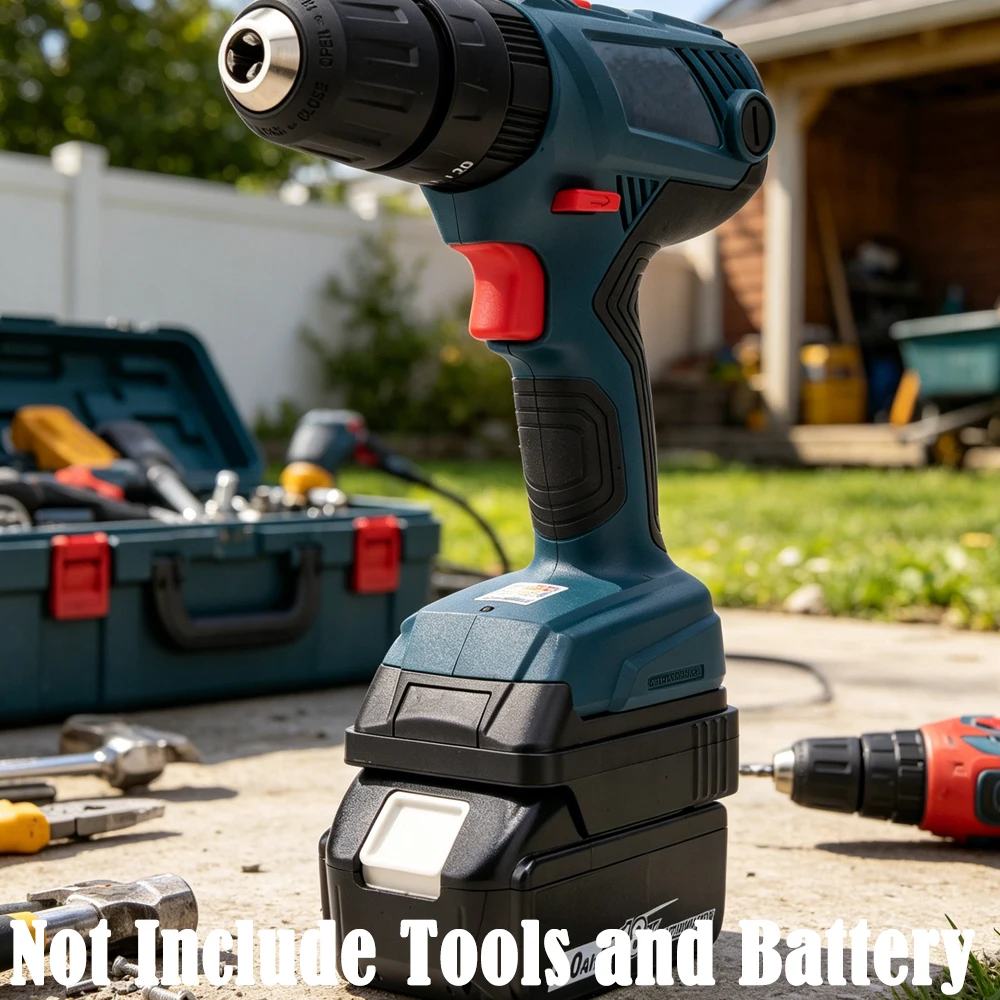 

Adapter For Makita 18V BL1830 Lithium Battery Converter to for Bosch 18V Professional Power Tools Accessories(No Battery)