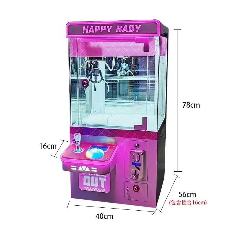 

Factory Direct Sales Coin-Operated Claw Crane Machine Arcade Game Toy Doll Toys Claw Machine