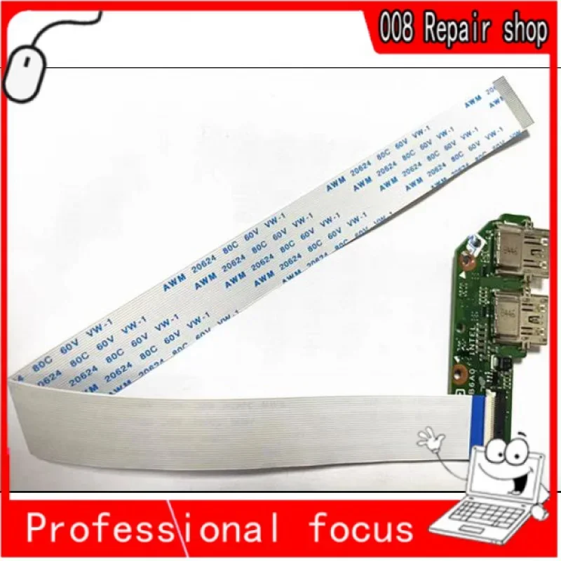 For HP 15-dy 15s-fq 15-ef 15s-eq laptop USB switch board audio jack SD card reader board dada0p5ftb6a0 da0p5dth8b0