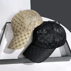 Hat for Women Summer Fashion Mesh Breathable Sunshade Baseball Cap Outdoor Adjustable Ladies Sun Hat Gorra Golf Cap