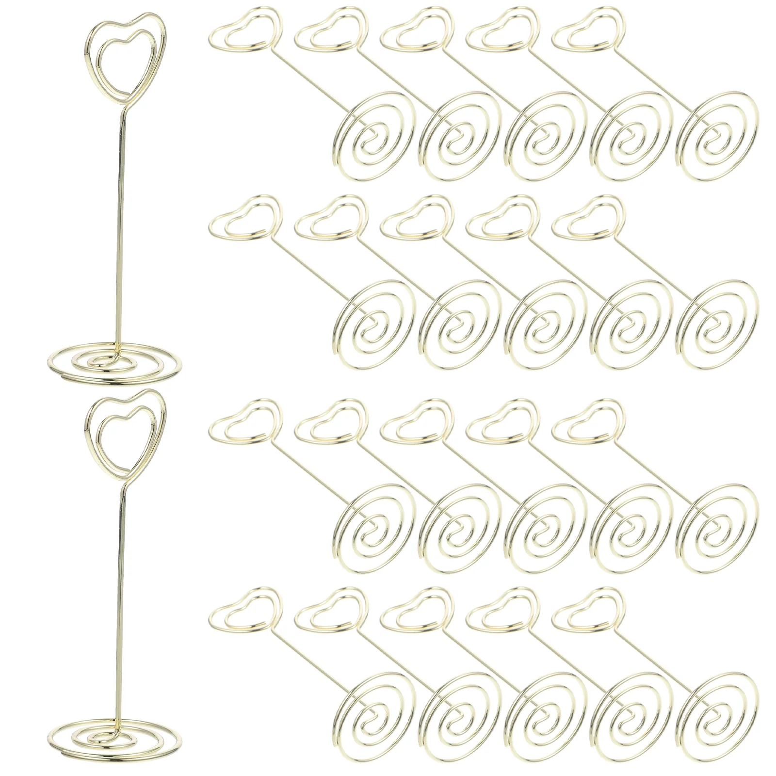 Wedding Decorations for Reception Dining Room Table Heart Shape Clips Tables Dinner