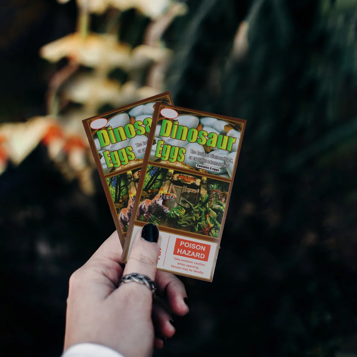 قطعتان من المظاريف الحمراء الصعبة، دعائم مزحة الهالوين الإبداعية لمستلزمات الحفلات، هدية تفاعلية للأطفال والكبار