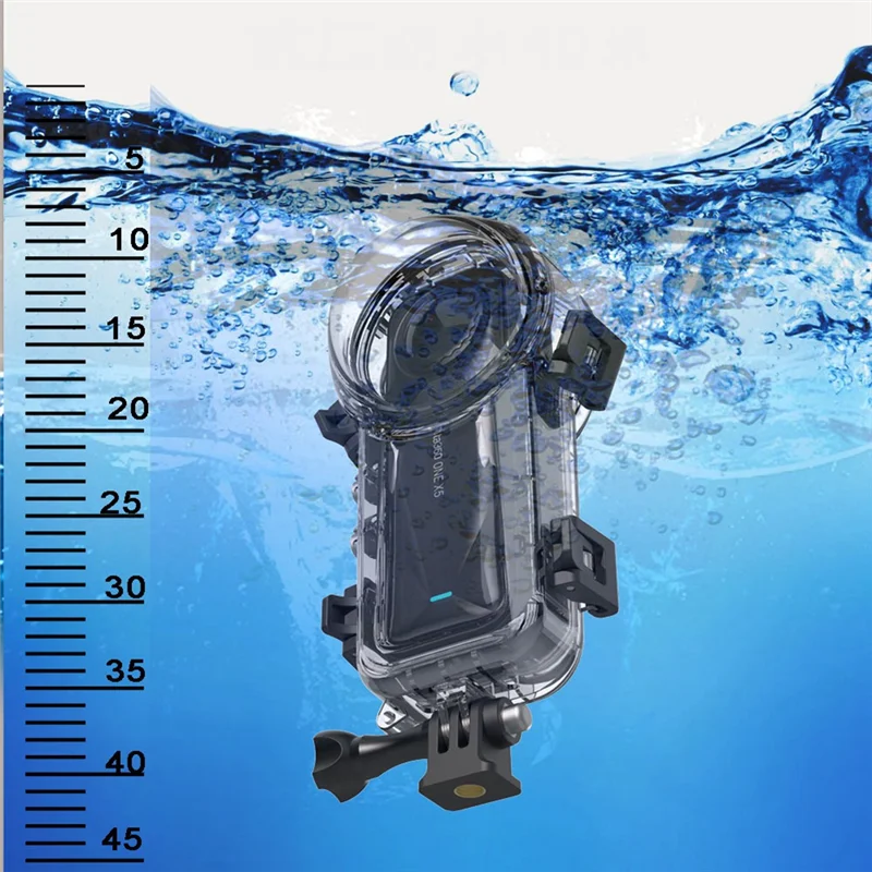 

Y45A-For Insta360 X5 Fully Invisible Diving Case Underwater Sealed Dive Housing Shell Waterproof Camera Protector