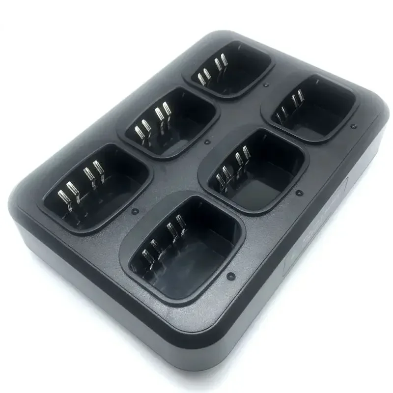 Многоблочное шестистороннее быстрое зарядное устройство для Motorola GP320 GP328 GP338 GP340 GP360 HT1250 MTX8250 PRO5150 Walkie Talkie