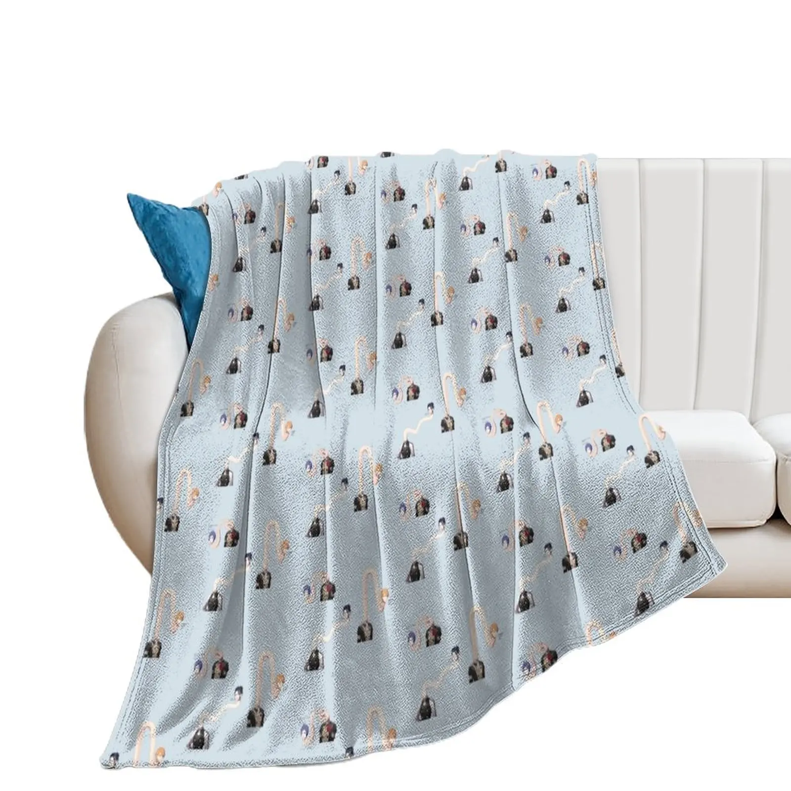 the unholy trinity - fire emblem three houses Throw Blanket Shaggy manga Baby Blankets