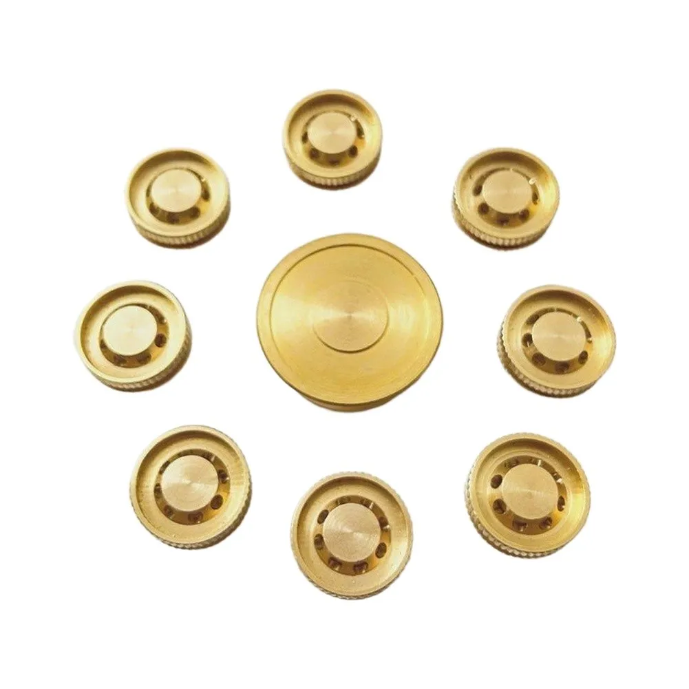 Iron-plated Copper Gas Stove Injector Nozzles Wear Resistant Anti‑Corrosion Cooker Replacement Jet Tips For Home Gas Burner Part