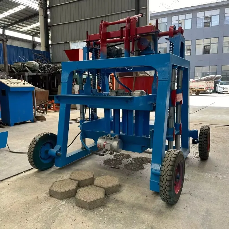 

China Factory Price Direct Factory Supply Mobile Block Making Machinery for Manhole Square Ring Blocks