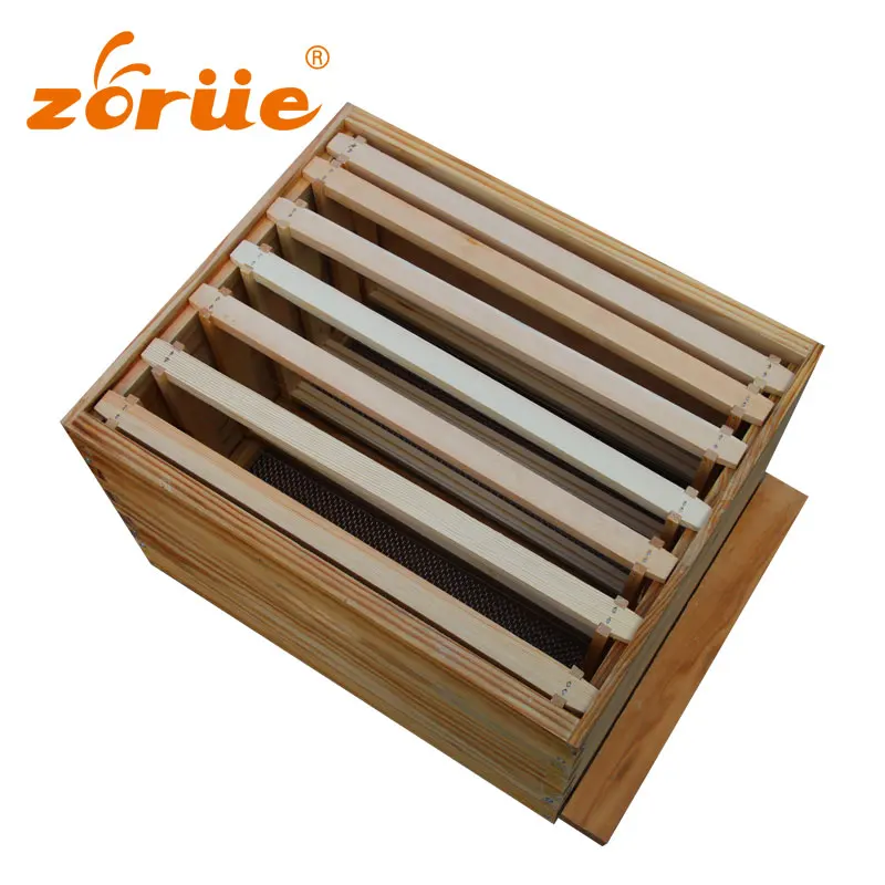 

2026 High-Quality Eco-Friendly Wooden Beehives10 Frame Beehive Super and Deep Australia Beehive Box Deep Brood Box Dipped Includ