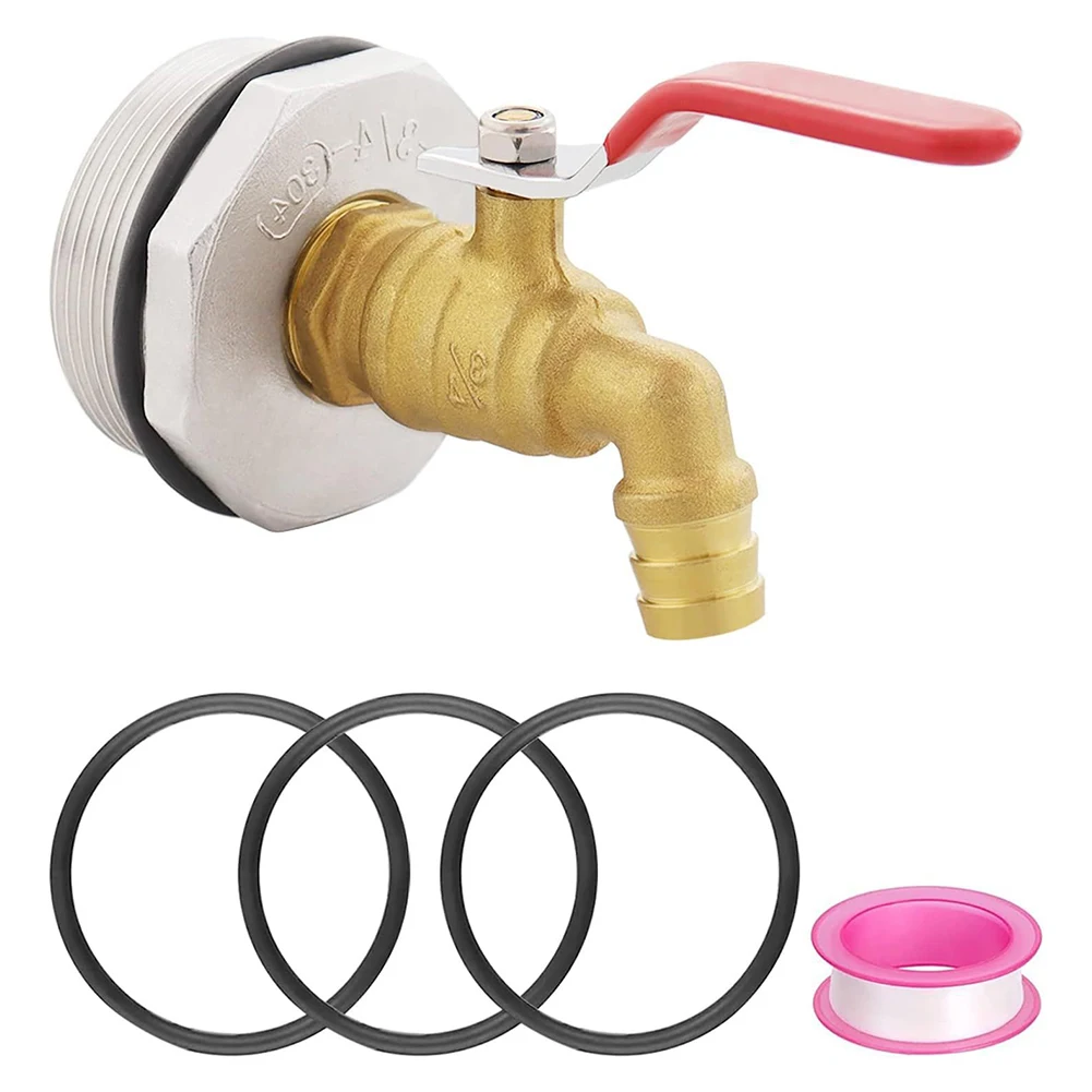 

Leakproof Water Dispensing Faucet Ball Valve Faucet 55 Gallon Spigot User-friendly Operation Versatile Compatibility