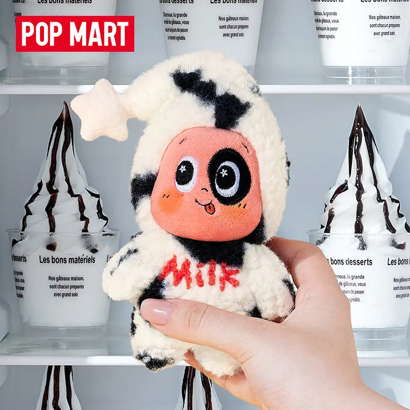 

POPMART Twinkle Twinkle Welcome to the Moon Surface Series Milk Pudding Vinyl Plush Hanging Card Toys Collectibles Holiday Gifts