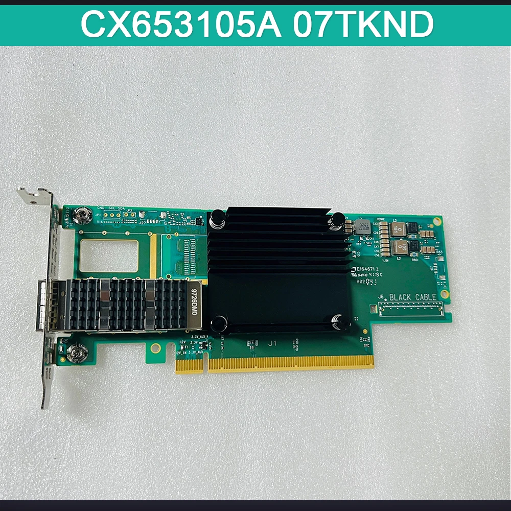 

For Mellanox 100G 10 Gigabit Dual-Port Network Card ConnectX-6 CX653105A 07TKND