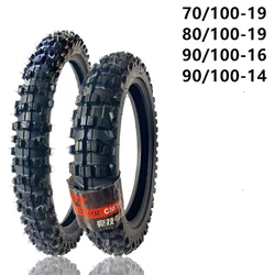 14 16 19 Inch Off-road motorcycle Tire Front 70/80/90/100-19 rear 90/100/90-16 motorcycle tire For S-R Light Bee X