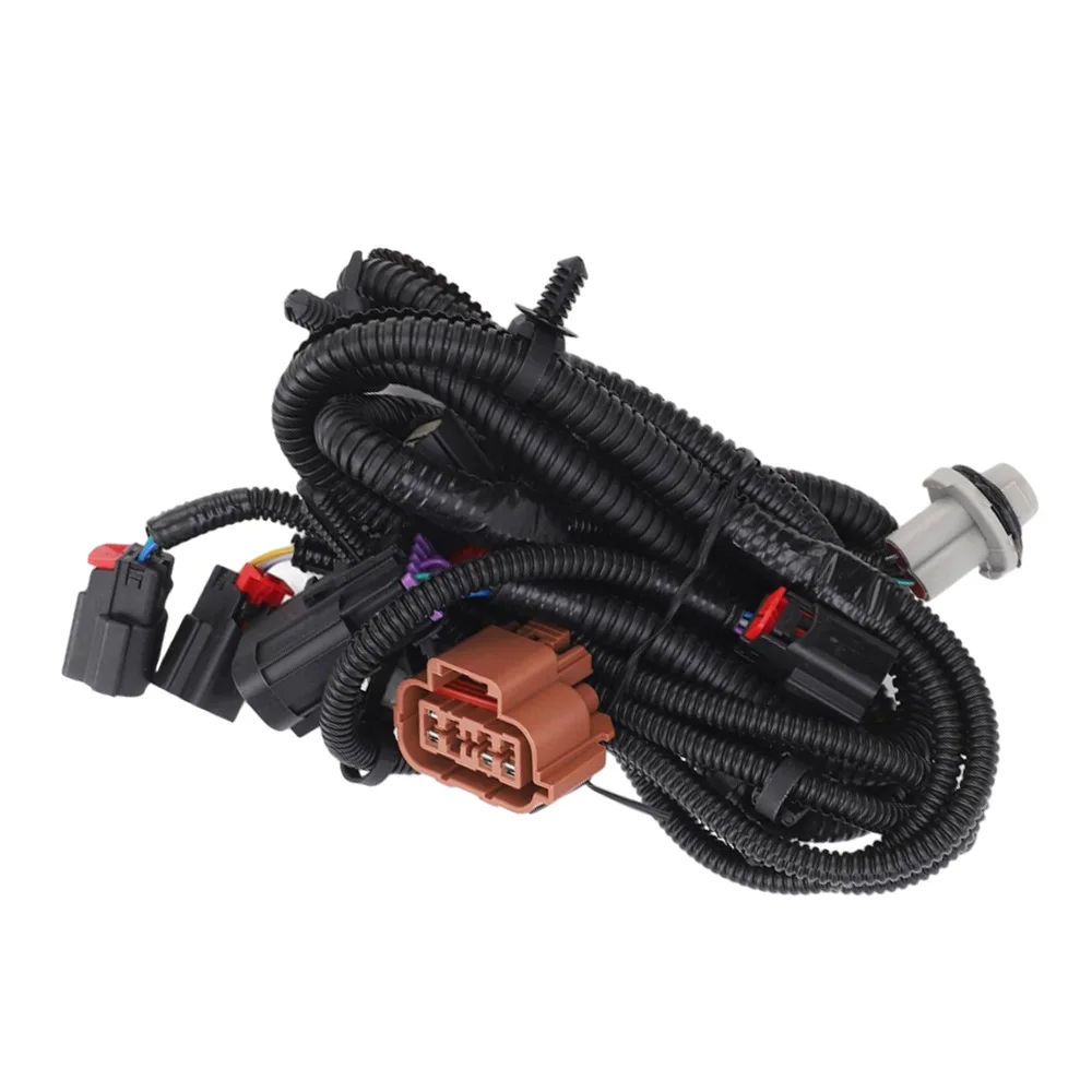 

For GMC Sierra 1500, 2500, 3500 2007-2014 6 Pins Rear Bumper Park Assist License Harness 15131815