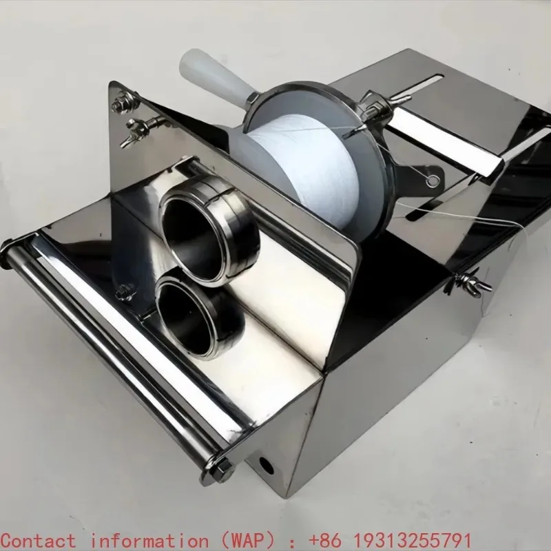 【2026】Manual 52mm Sausage Binding Machine 304 Stainless Steel Sausage Knotter Sausage Processing Equipment