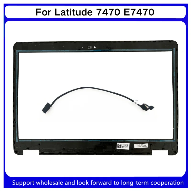 

New For Kailxuling Latitude 7470 E7470 LCD Front Bezel /B Shell/ 0TJMHF TJMHF/Laptops Battery Cable 049W6G 49W6G DC020029500