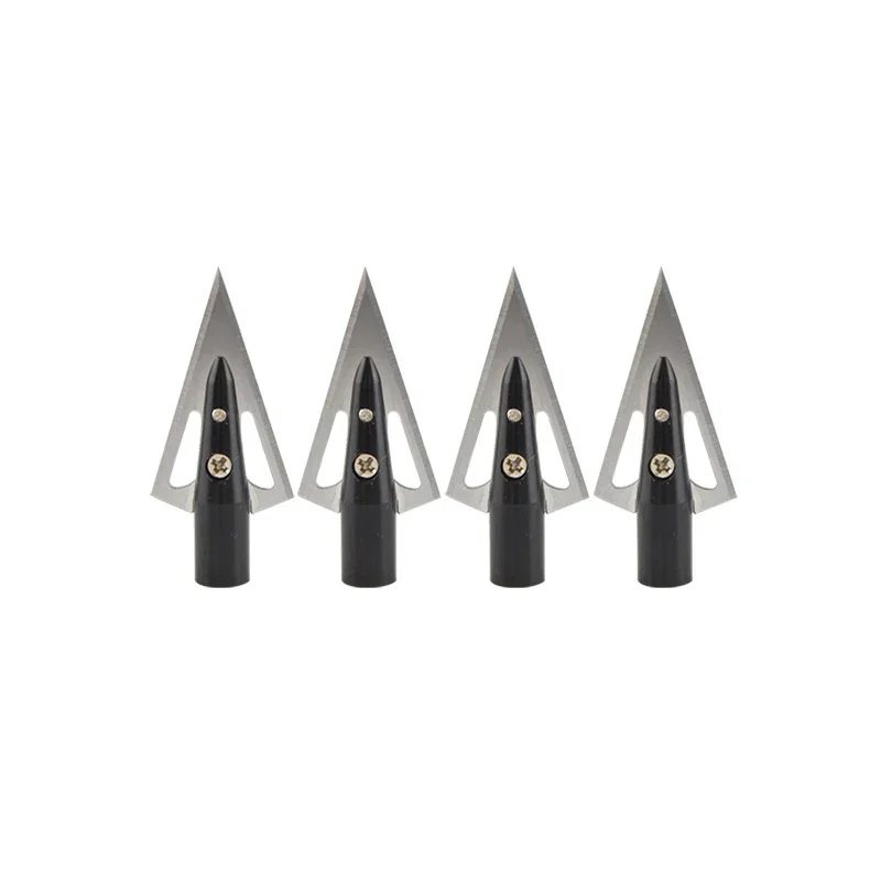 6/12pcs Archery 2 Blades Arrowhead 100grain Broadheads For Bow And Arrow Hunting Shooting Accessories