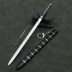 Blade Weapon Eric Brooks Daywalker Sword Movies TV 22cm Super Hero Dracula Metal Katana Samurai Sword Ornament Crafts Gift Toys