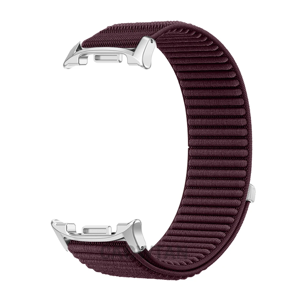 Nylon-Schlaufenarmband für Samsung Galaxy Watch 8 9 40 44mm Verstellbares Ersatzarmband für Watch 8 Classic 46mm Bandzubehör