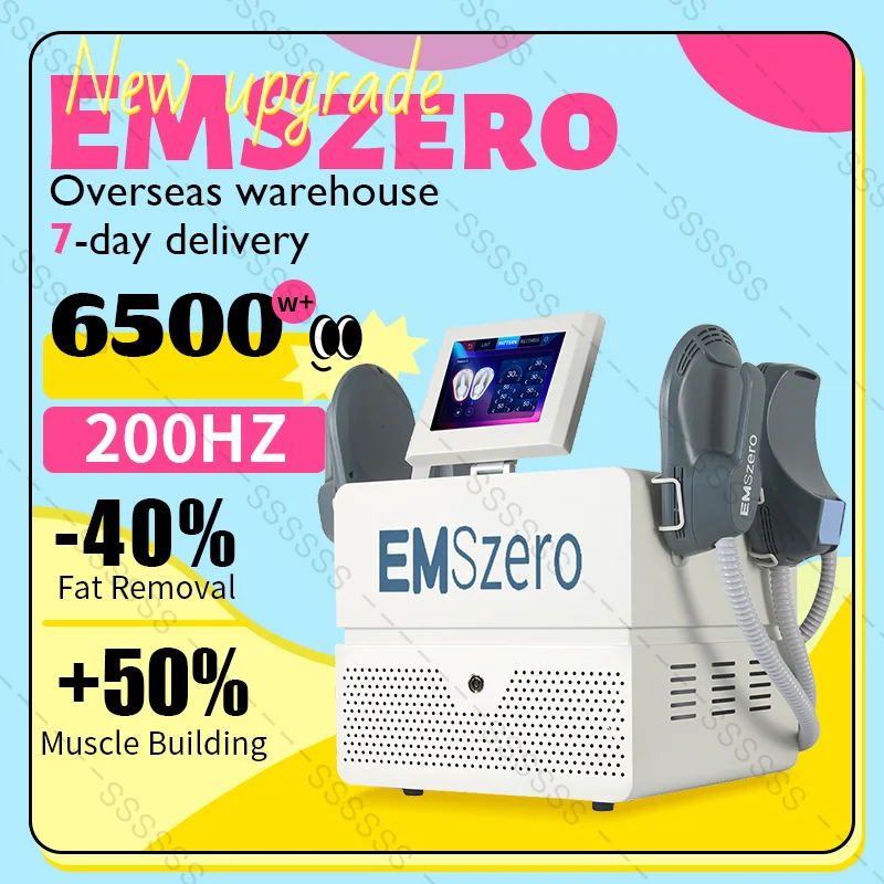 

EMSzero Portable NEO Nova EMSzero 6500W 200HZ 15Tesla Machine 2024 EMS Body Sculpting Machine Slimming Fat Burning Weight Lose