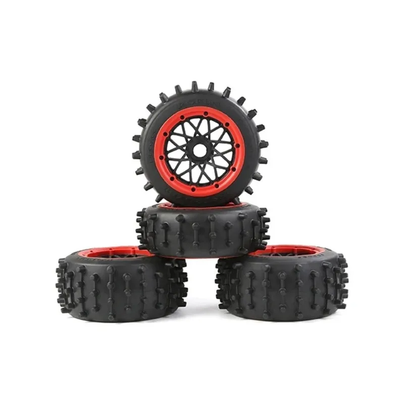 Strong Big Nail Rubber Tire on 20 Spoke Wheels for HPI Rovan and King Motor Baja 5B