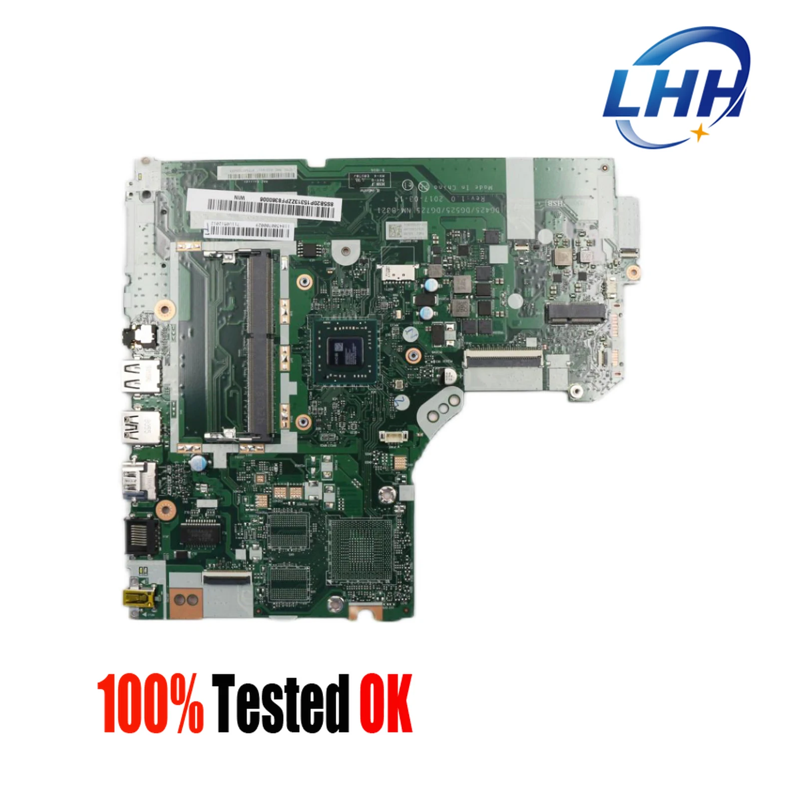 NM-B321 Mainboard for Lenovo Ideapad 320-17AST Notebook Motherboard  with A6-9220 A6-9220 UMA