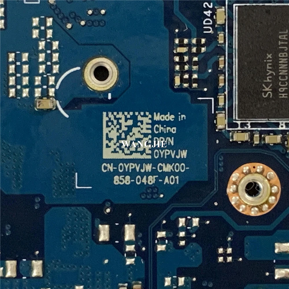 Imagem -05 - Placa-mãe Portátil para Dell Xps 13 9370 Cn0ypvjw 0ypvjw Ypvjw Caz60 La-e671p Sr3lb I58250 Cpu 8g Ram 100 de Trabalho