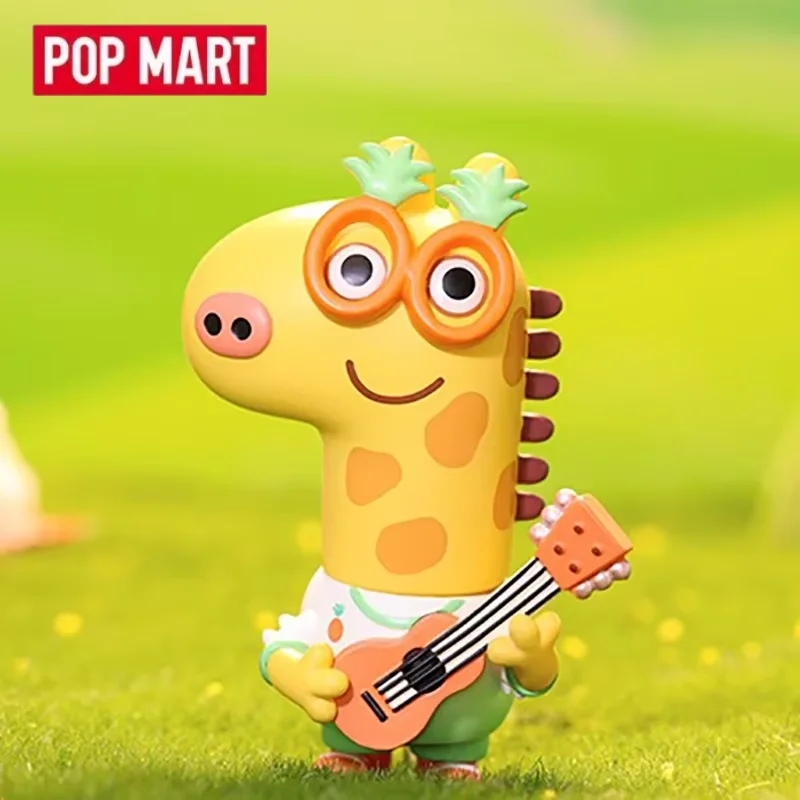 

POP MART Peppa Pig Family Celebration Series Blind Box Toys Kawaii Anime Action Figure Surprise Mystery Box Dolls Girls Gift