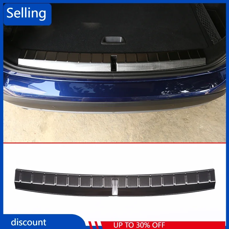 

For BMW X1 f48 2016 2017 Car Accessories 304 Stainless Rear Bumper Inner Sill Plate Protector Cover Trim Stickers fast ship