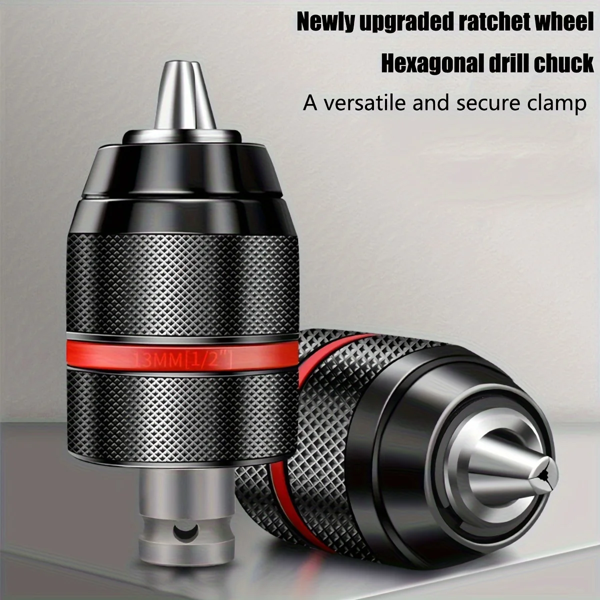 

1.5-13mm Drill Chuck 1/2-20UNF Mount Self-tighten Drill Chuck For Multiple Purposes Hand Drill Chuck