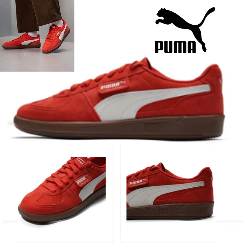 

Puma Mid Low Top Trendy Comfortable Breathable Classic Skateboard Shoes 408532-02