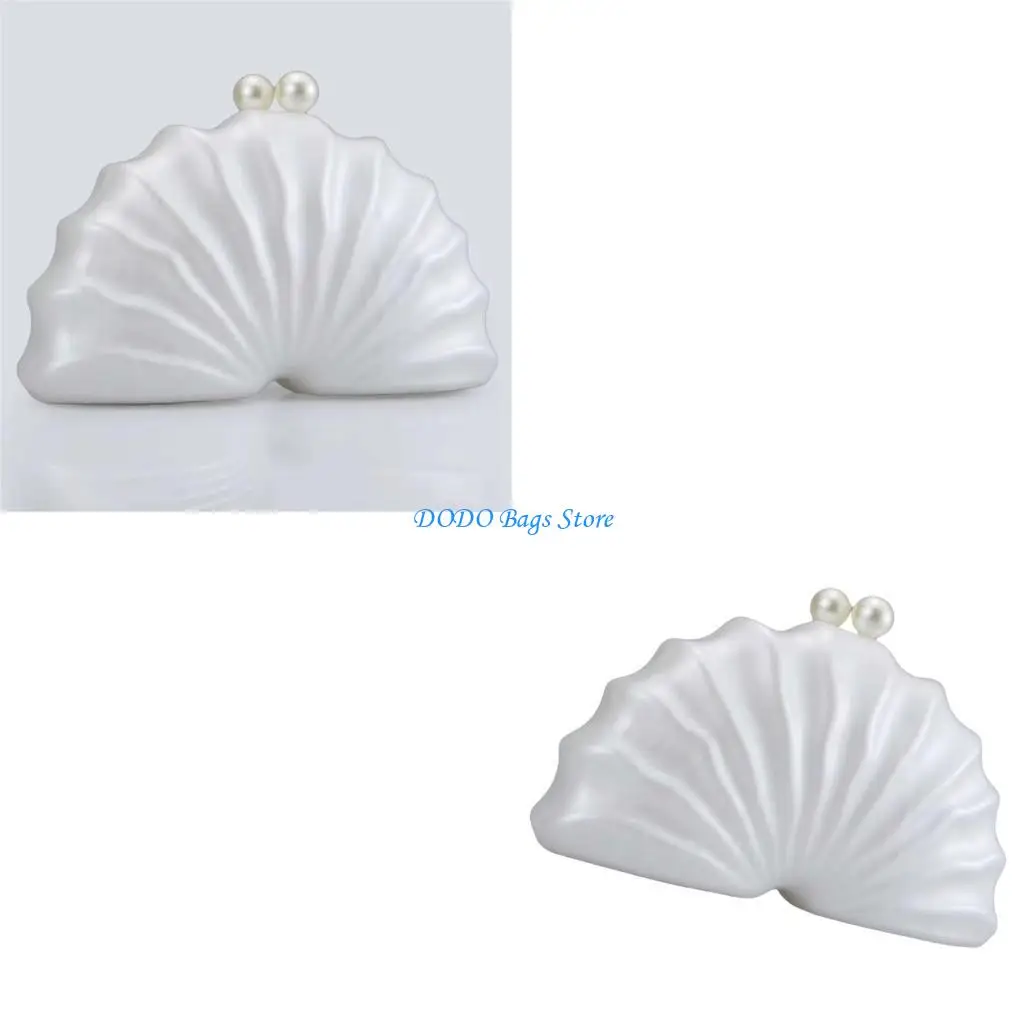 

Практичная сумка из акриловой ракушки с удобным ремнем для переноски, сумка через плечо