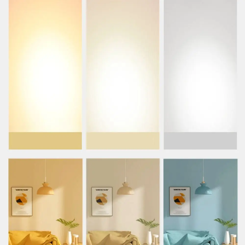 Neue Kunststoff GU10 LED-Lampen COB LED 6W 220V Spot Glühbirne Universelle energiesparende integrierte Lichtdecke